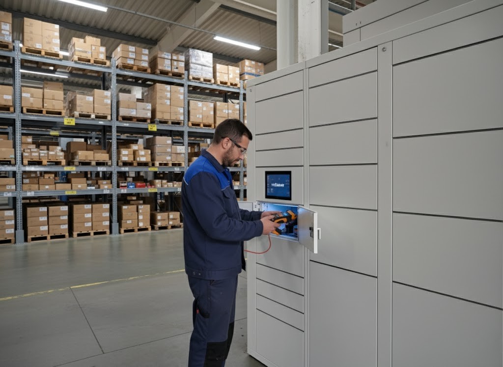Locker en entornos industriales