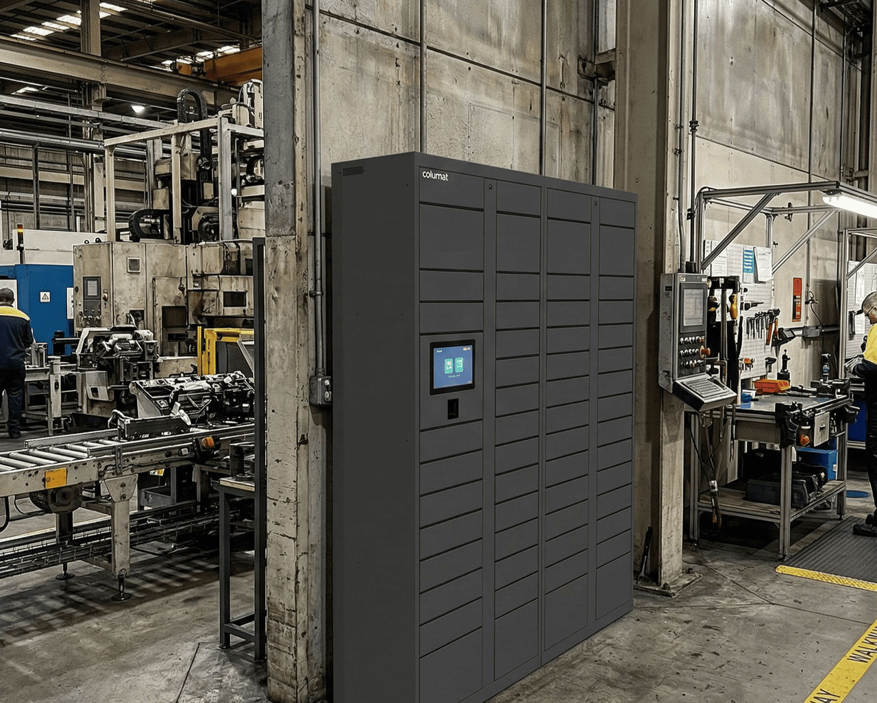Locker en entornos industriales
