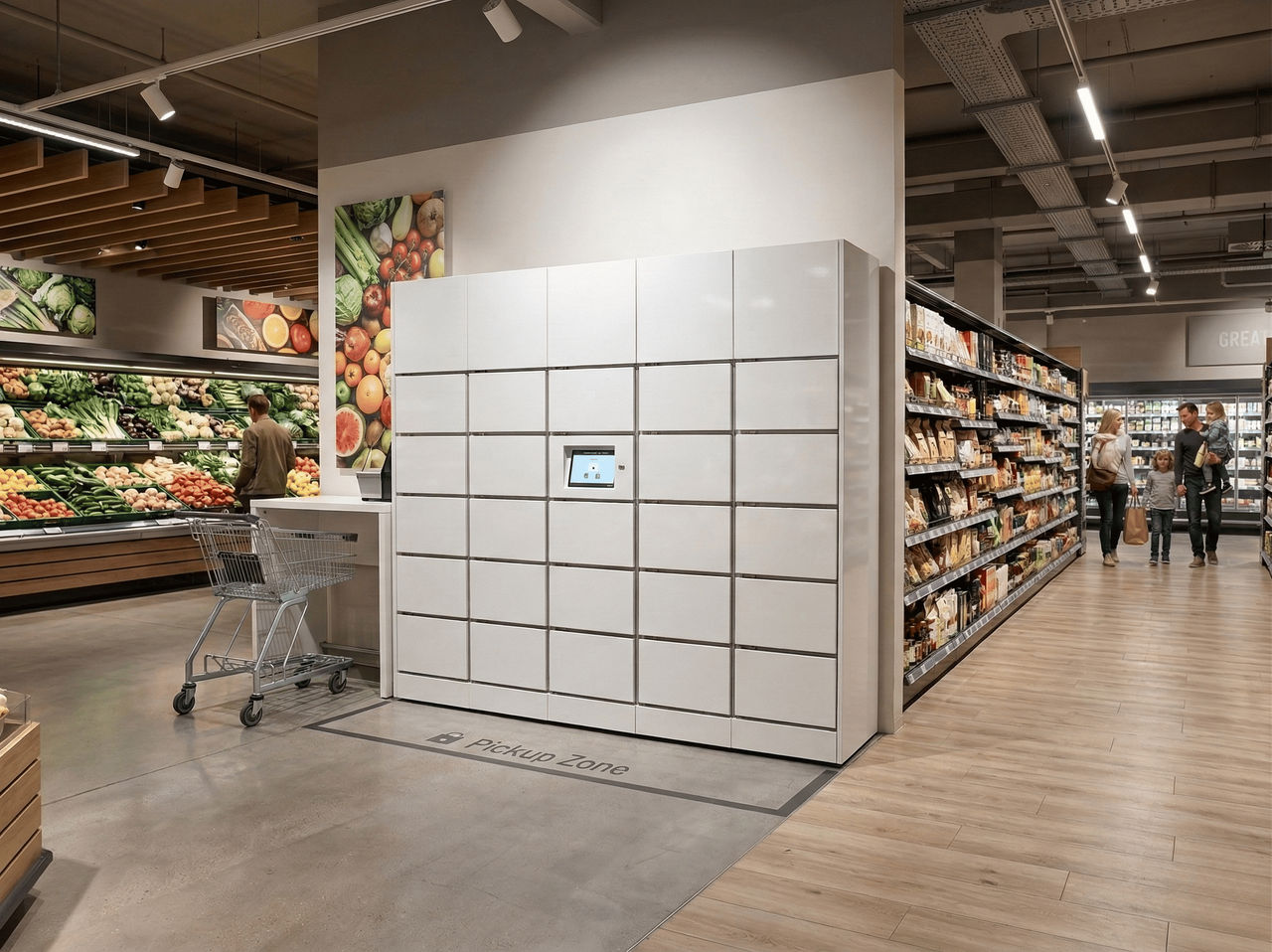 smart lockers para retail
